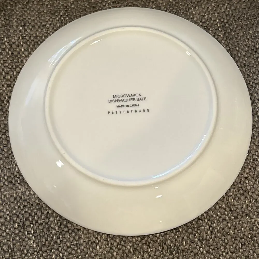 NIB Pottery Barn 12 Days of Christmas Salad /Dessert Plates - READ